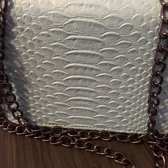 Blue mini crossbody bag - Picture 3 of 4